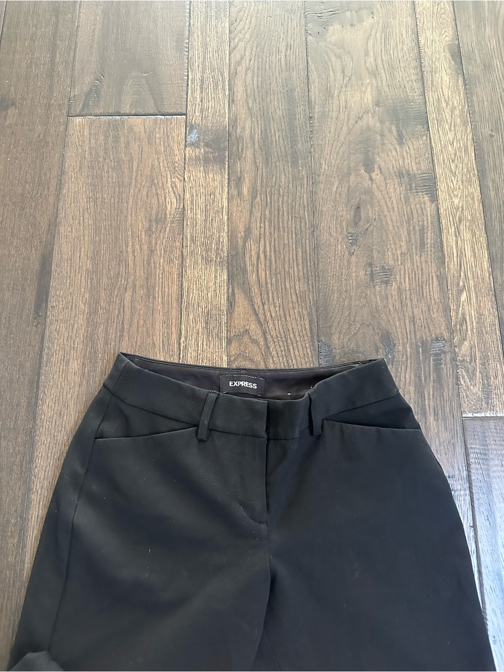 Express Editor Barely Boot Low Rise Slacks – Size 00 Short - Picture 2 of 5